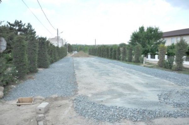 Se amenajează centrul comunei Cogealac